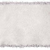 Vickerman 4 X 5 Yards Ivory Viscose Velvet Double Fused Ribbon.