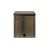 Kalos Stainless Steel Wall Mounted Mailbox with Combo Lock
