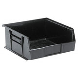 Bin, Stacking Or Hanging, Conductive, 11W X 10-7/8D X 5H, Front/Back/Side Grips, Anti-Slide Lock, (3) Divider Slots, Rear Hanger