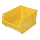 Hulk 36Container, 35-7/8L X 16-1/2W X 17-1/2H, Stackable, Polypropylene, Yellow, Made In Usa
