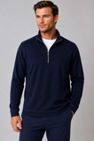 Buki Cinqo Travel Half Zip - Navy