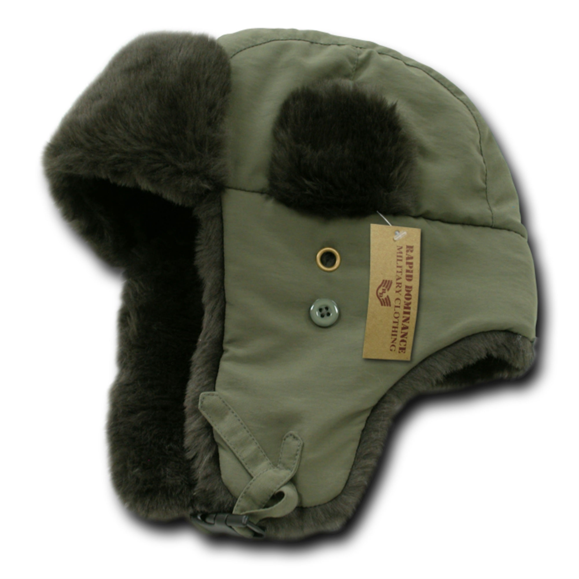 Aviator Hats, Olive, L_Xl