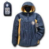 2 Tone Windbreaker, Navy, Navy, L