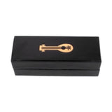 Role 4 Initiative R4I Faux Leather Dice Box w/Tray: Gold Foil Bard Logo