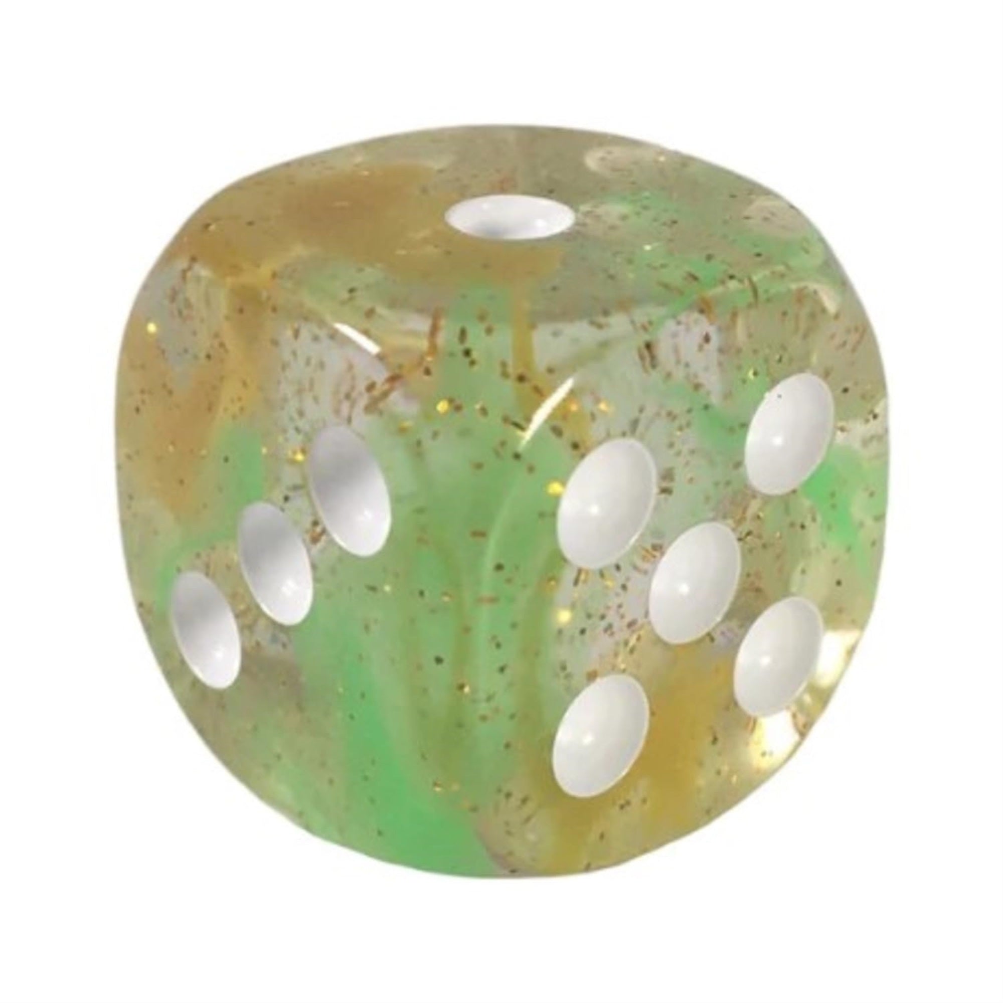 Role 4 Initiative D6 18Mm Dragon'S Hoard W/White (12)