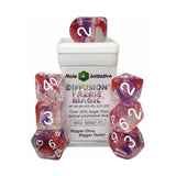 Role 4 Initiative R4I Dice W/ Arch'D4: Diffusion - Faerie Magic W/ White (7)
