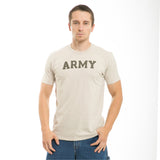 Oceanside, Applique T'S, Army, Sand, Xl