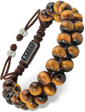 Tigers Eye Beaded Bracelet - Morocco