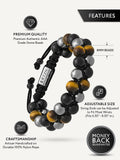 Triple Protection Beaded Bracelet - Morocco