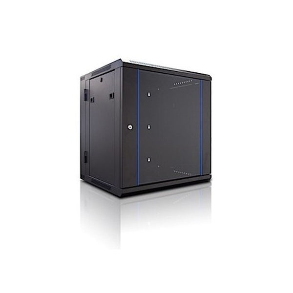 Wall Mounted Rack Enclosure With Hinged Back Door (19) (12U)– Slickpurchase