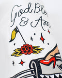 God Bless America Barrel Driver - White