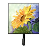 Caroline'S Treasures Rdr2001Sh4 Flower-Sunflower Leash Holder Or Key Hook, Small, Multicolor