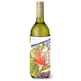 Flower - Bird Of Paradise Wine Bottle Beverage Insulator Beverage Insulator Hugger Rdr2005Literk