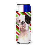 Cooper Candy Stripe Boxer Christmas Ultra Beverage Insulators For Slim Cans Rdr3002Muk