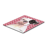 Caroline'S Treasures Cooper Love & Hearts Boxer Mouse Pad/Hot Pad/Trivet (Rdr3006Mp)