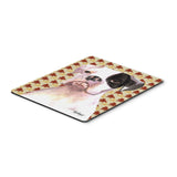 Caroline'S Treasures Cooper Fall Leaves Boxer Mouse Pad/Hot Pad/Trivet (Rdr3007Mp)