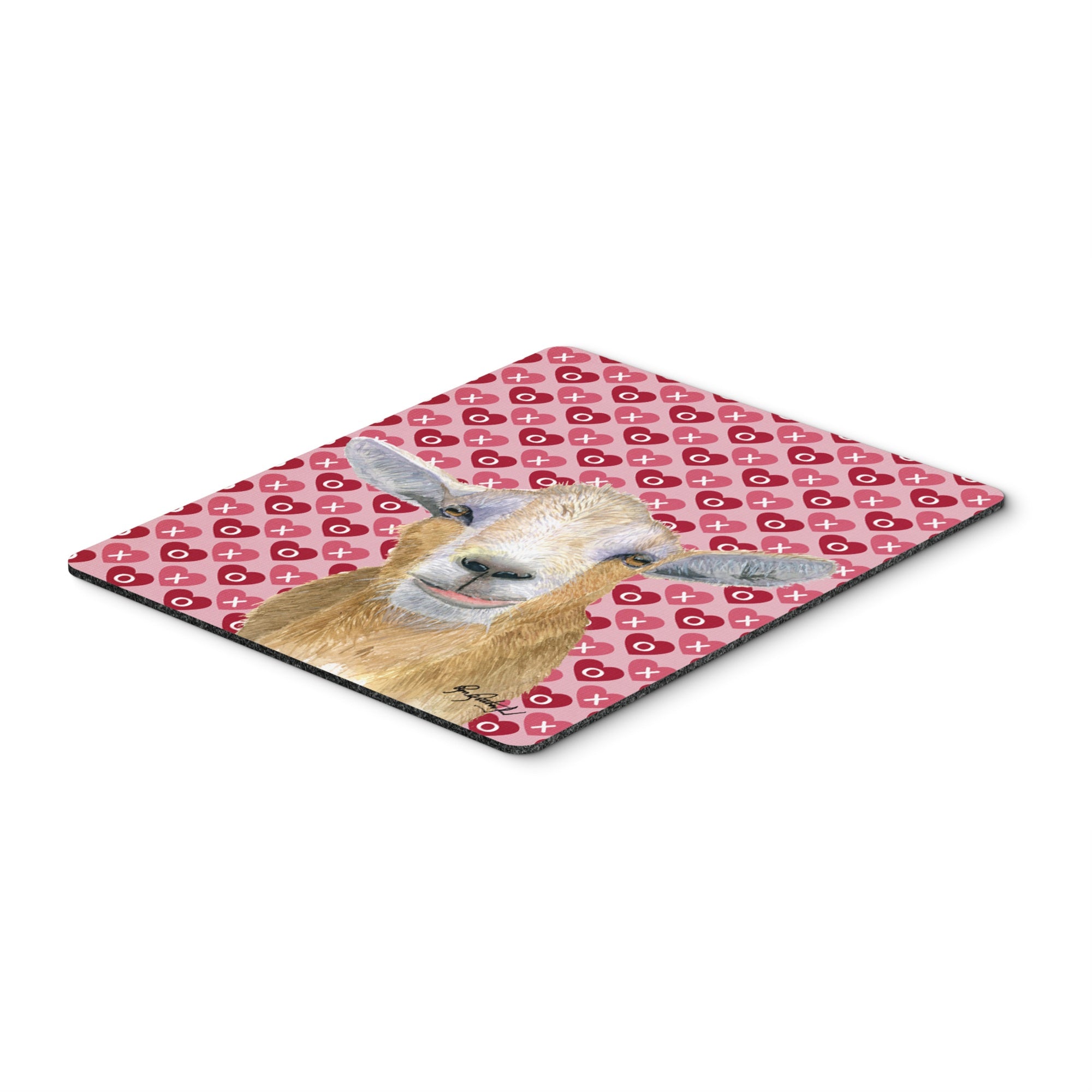Caroline'S Treasures Hearts & Love Goat Mouse Pad/Hot Pad/Trivet (Rdr3026Mp)