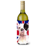 Boxer Cooper With English Union Jack British Flag Wine Bottle Beverage Insulator Hugger Rdr3030Literk