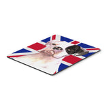 Caroline'S Treasures Boxer Cooper With English Union Jack British Flag Mouse Pad, Hot Pad/Trivet (Rdr3030Mp)