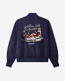 God Bless America Bomber Jacket - Navy