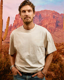 Faded Skull Caddie Tee - Faded Bone