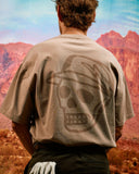 Faded Skull Caddie Tee - Faded Mushroom