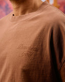 Faded Skull Caddie Tee - Faded Salmon