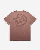 Faded Skull Caddie Tee - Faded Salmon