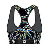 Women's Sports Bra - Chains All-Over