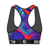 Women's Sports Bra - Rainbow Trips