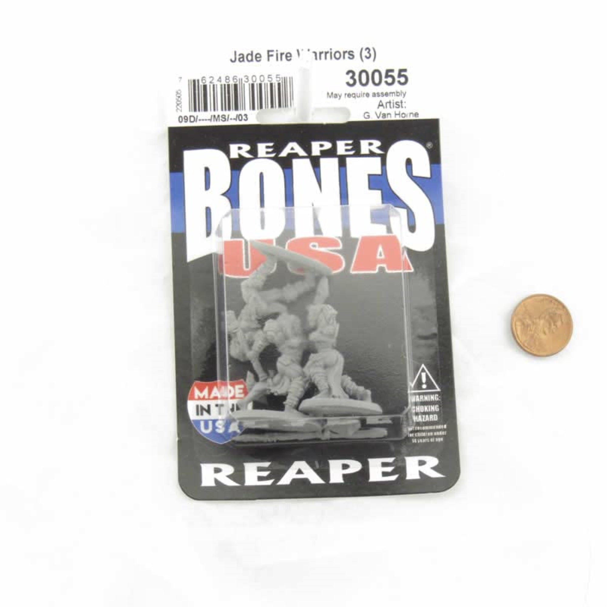 Reaper Miniatures Jade Fire Warriors Miniature Figure 25Mm Heroic Scale Reaper Bones Usa