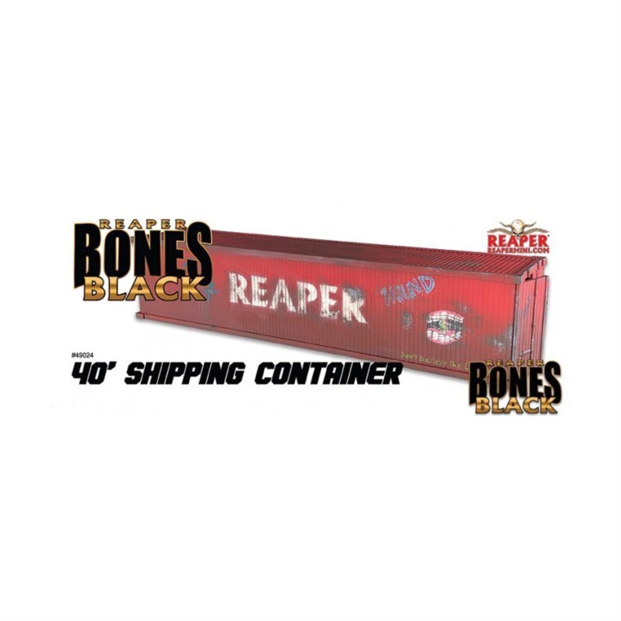 Reaper Bones Black: 40' Container