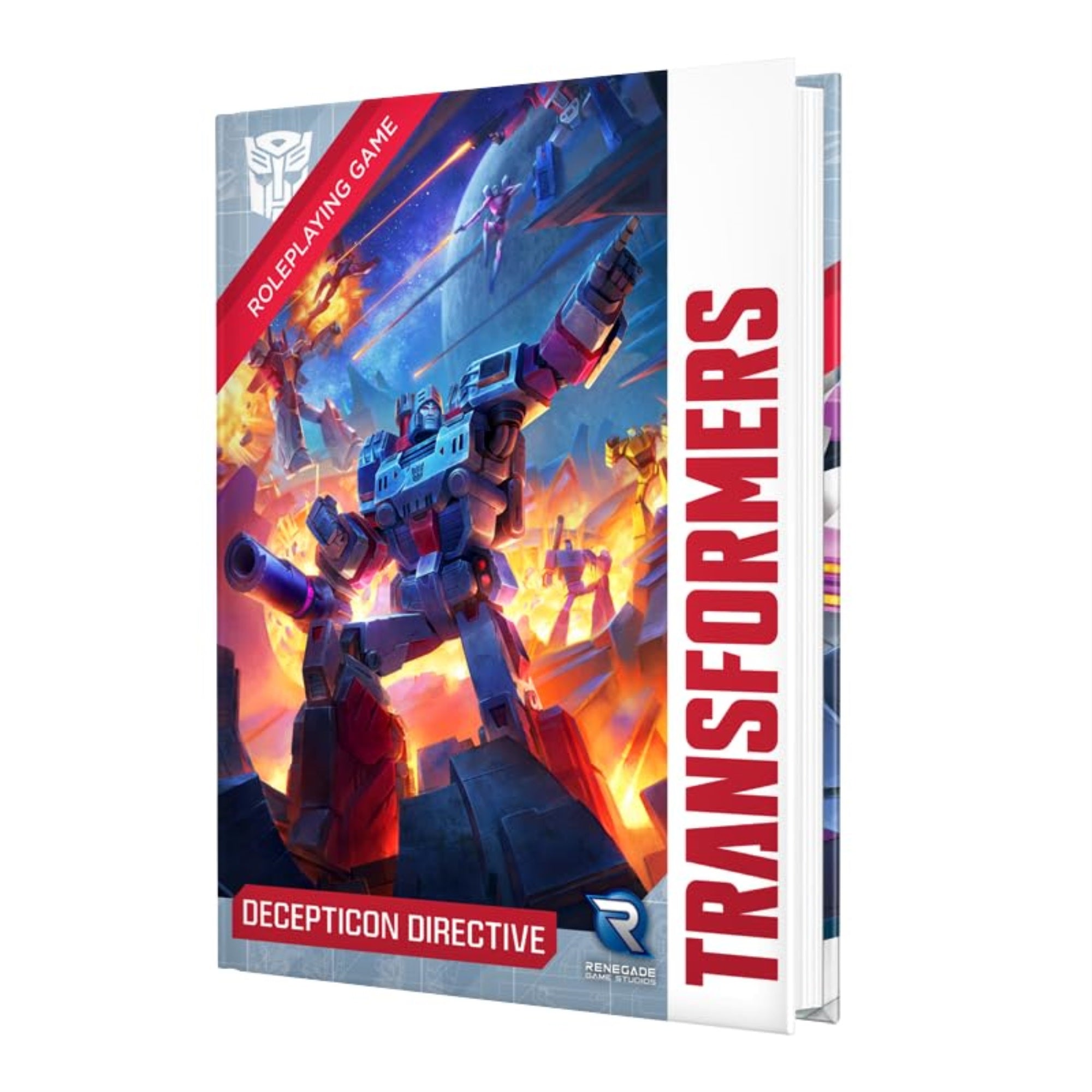 Renegade Game Studios: Transformers Roleplaying Game Deception Directive Sourcebook - Renegade Game Studio