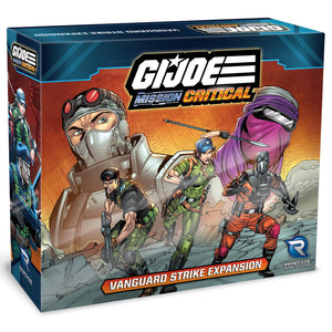 G.I. Joe Mission Critical: Vanguard Strike Expansion - Rpg Cooperative Miniatures Boardgame, New Heroes, Nemesis & More, Ages 14