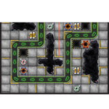 Renegade Game Studios: Robo Rally - Thrills & Spills Expansion - Strategy Programmed Movement Board Game, Racetrack, New Grids,