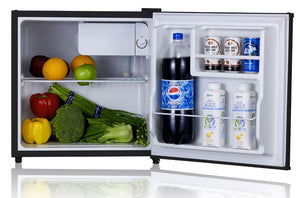 1.6 Cu.Ft. Compace Refrigerator With Energy Star - Stainless Steel