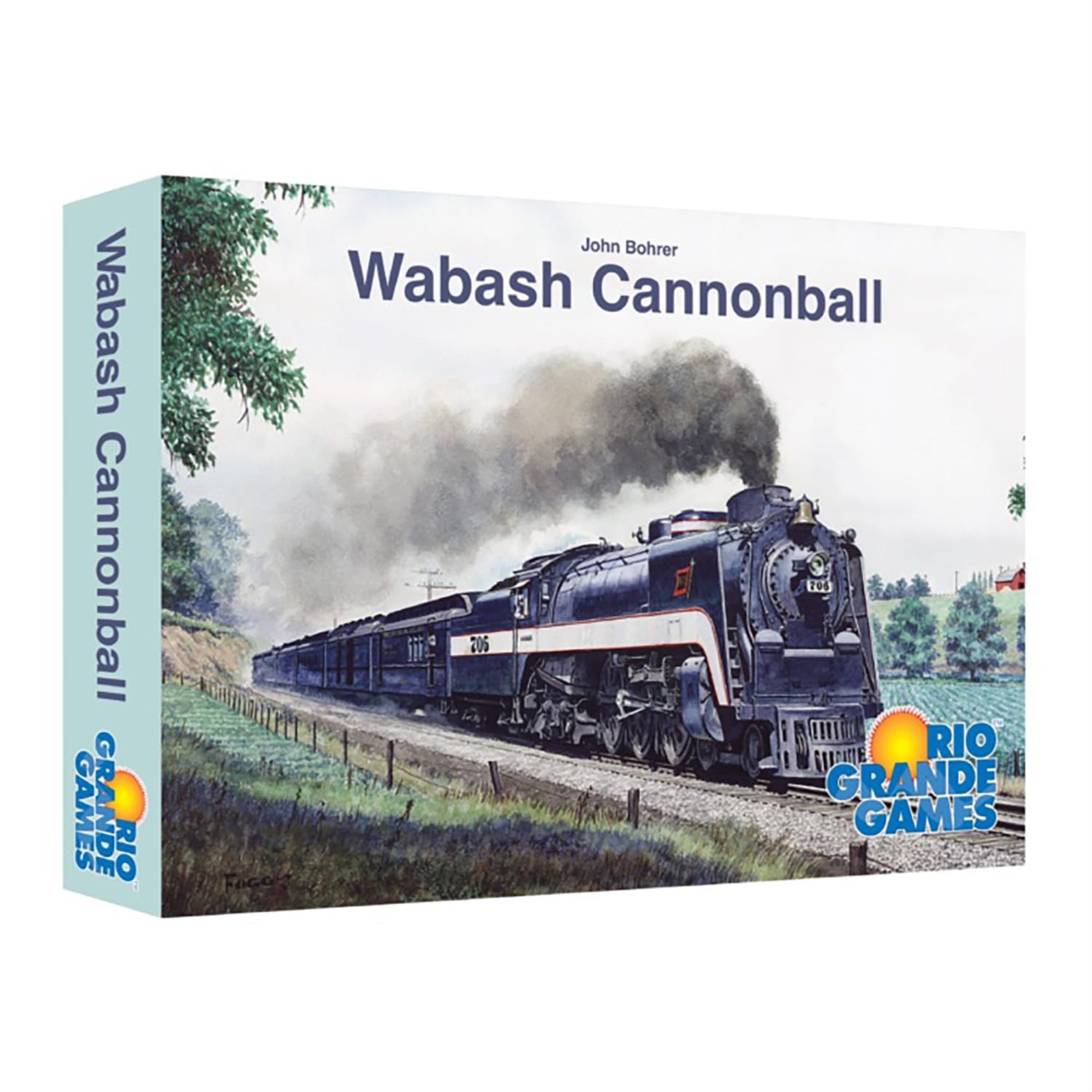 Rio Grande Games: Wabash Cannonball - Train Board Game, Railroads Of The Eastern Us, Ages 14+, 3-6 Players, 30-60 Min