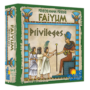 Rio Grande Games: Faiyum Privileges - Expansion, City Building Board Game, Ages 14+, 1-5 Players, 90-120 Minute