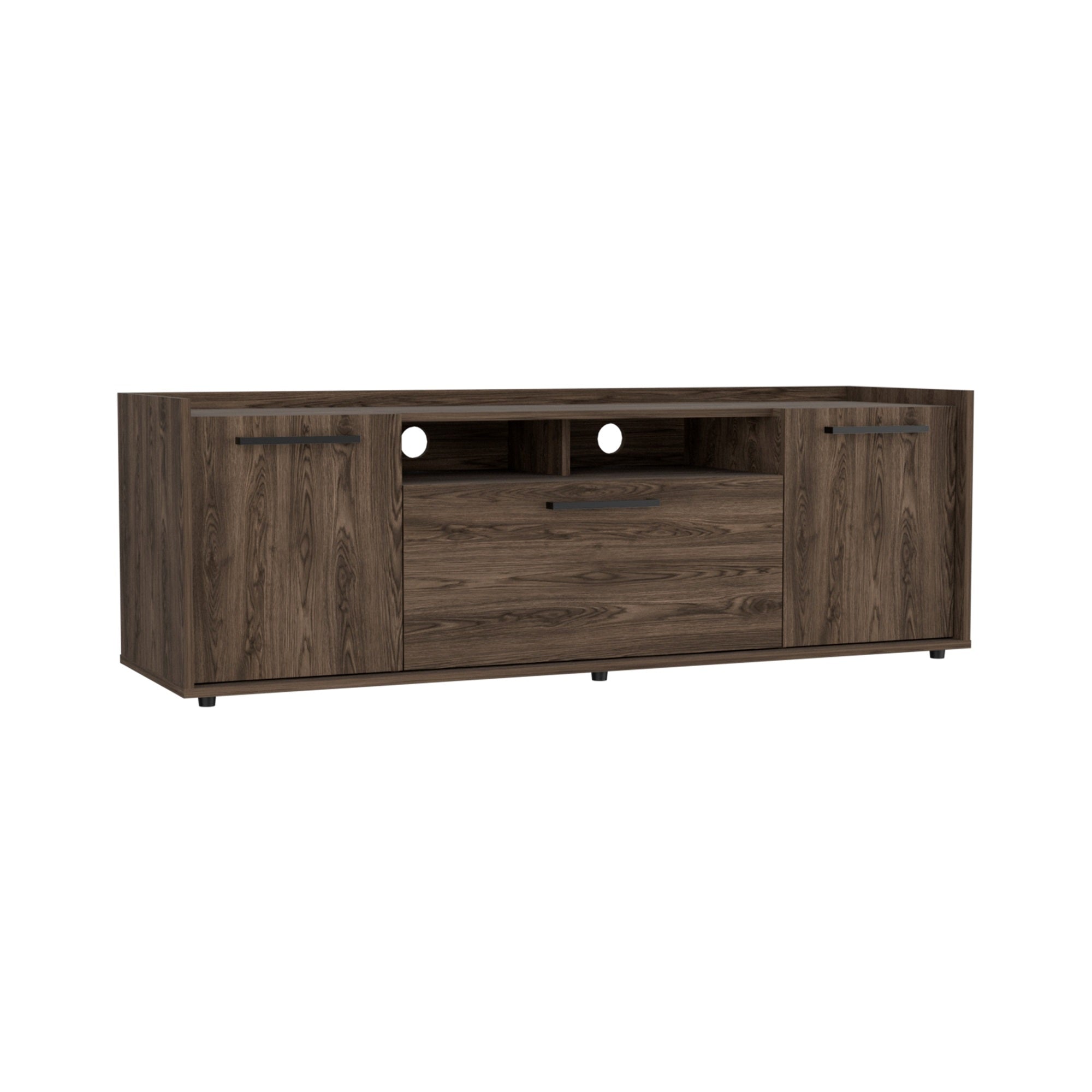 Lyon Tv Stand -Living Room -Dark Walnut