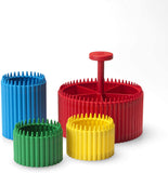crayola Ultimate 4 Piece Desk Organizer Set Yellow Blue Red green