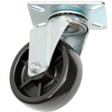 Global Industrial Replacement 4 Plastic Caster & Hardware For 1 Cubic Yard Std.Tilt Trucks