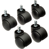 Interion® 50Mm Casters W/Barrel 5 Per Set