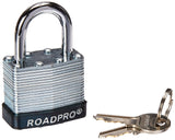 PADLOCK/2PK 1.5 .in STEEL LAM KEY ALIKE