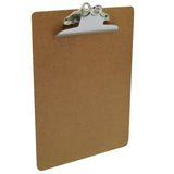 RoadPro RPO01282 Wooden Clipboard 9X12 Masonite 9Inch by 12Inch Standard Sturdy Coaching Clip Board for class Office HomeBro