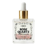 Rose Quartz Gemstone Body Oil — Cherry Blossom Shimmer Oil for Love & Self-Care