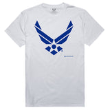 Graphic Tee, Air Force Wing, White, M