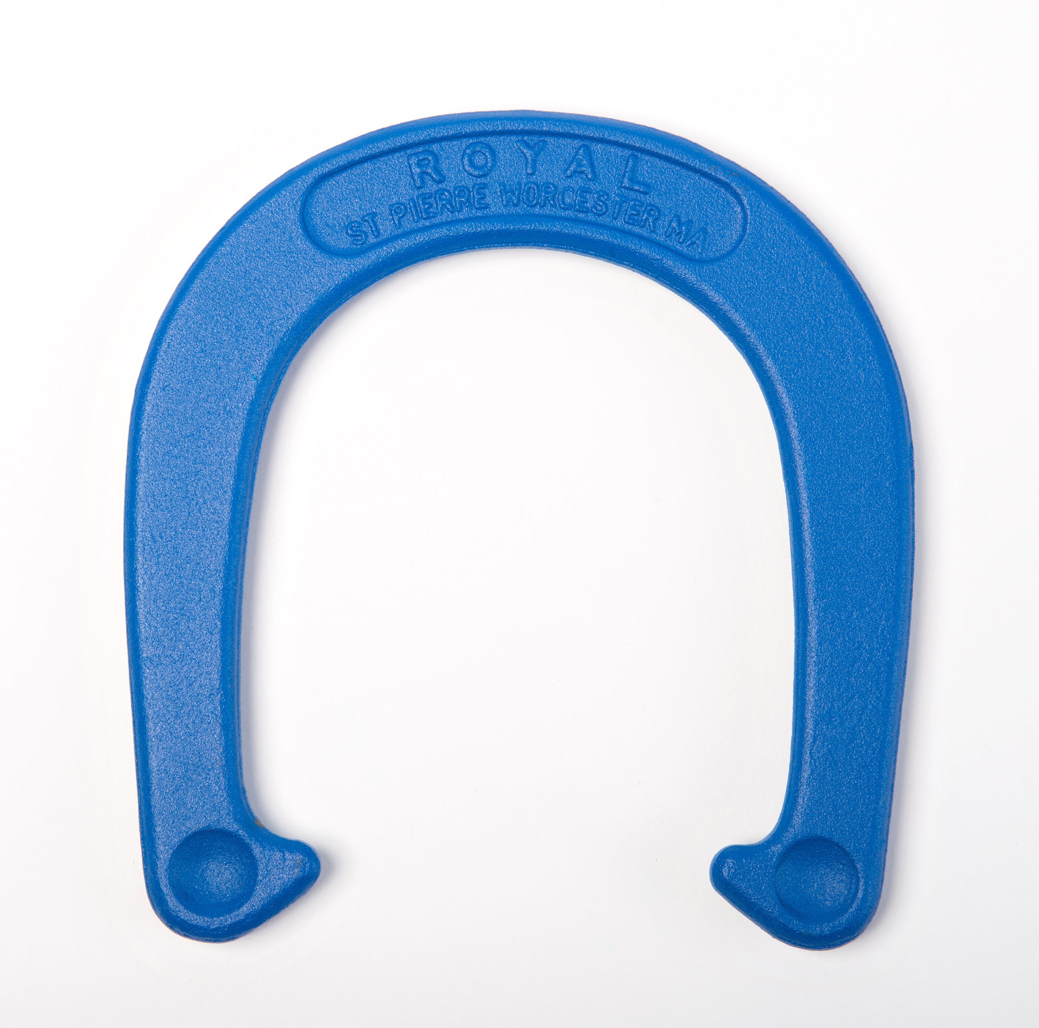 Royal Classic Horseshoe Pair (2 Blue Horseshoes) By St.Pierre - Made In Usa