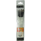 Robert Simmons Simply Simmons Brush Set, Just Filberts, 4Brushes
