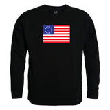 Graphic Crewneck, Betsy Ross 2, Black, L
