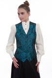 LADIES PAISLEY VEST